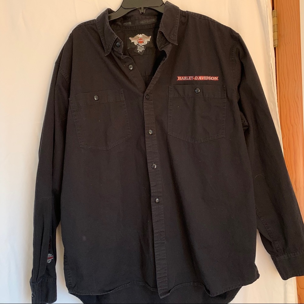 Harley Davidson button down